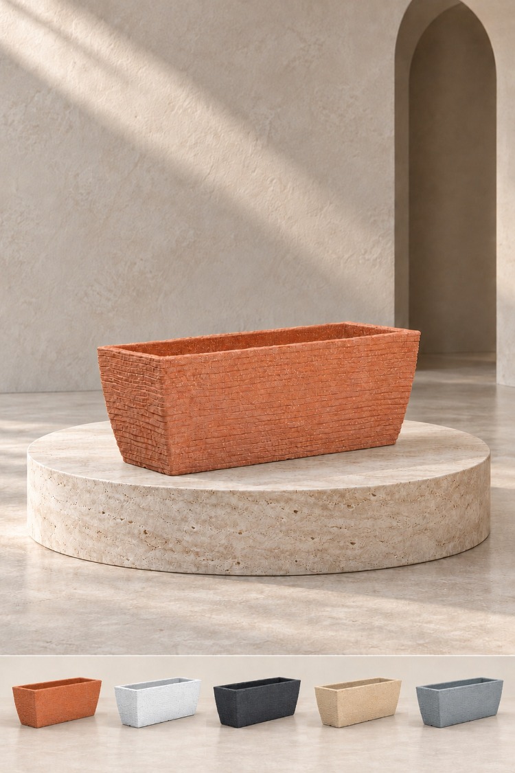 BOSTANN DEKORATİF SAKSI - KALINA 190 - 60 LİTRE