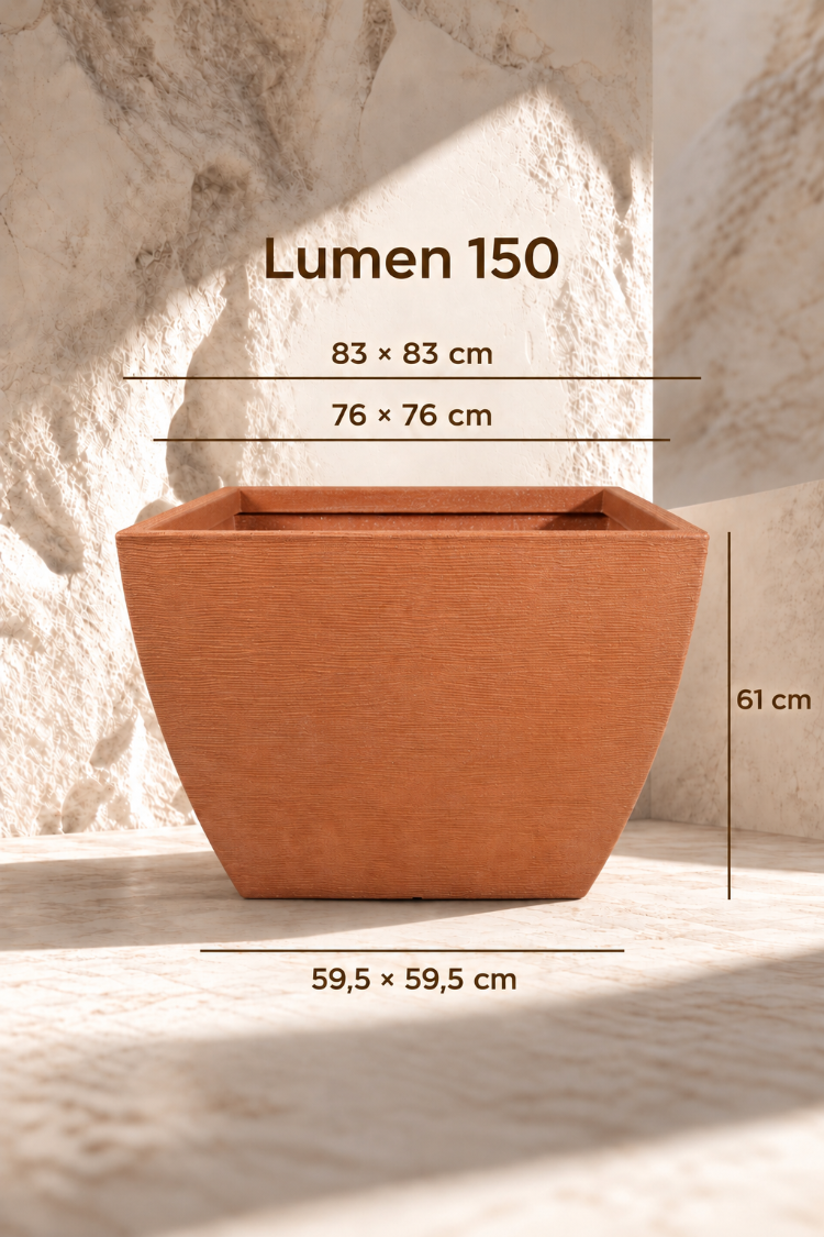 BOSTANN DEKORATİF SAKSI - LUMEN 150 - 300 LİTRE