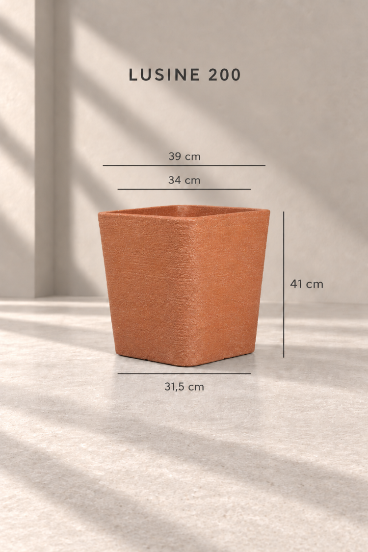BOSTANN DEKORATİF SAKSI - LUSINE 200 - 47 LİTRE