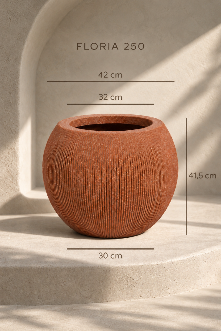 BOSTANN DEKORATİF SAKSI - FLORIA 250 - 66 LİTRE