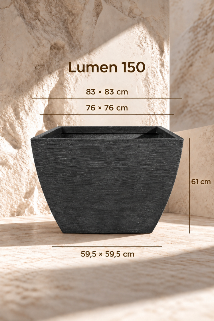 BOSTANN DEKORATİF SAKSI - LUMEN 150 - 300 LİTRE