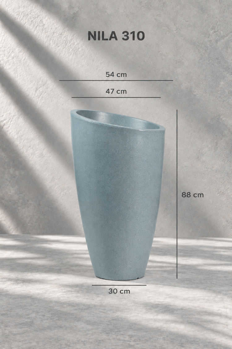 BOSTANN DEKORATİF SAKSI - NILA 310 - 77 LİTRE