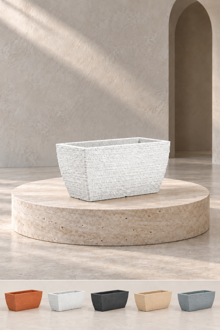 BOSTANN DEKORATİF SAKSI - KALINA 180 - 48 LİTRE