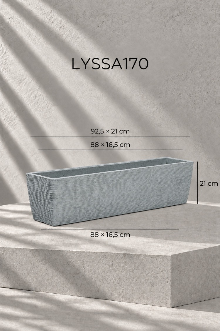 BOSTANN DEKORATİF SAKSI - LYSSA 170 - 27 LİTRE
