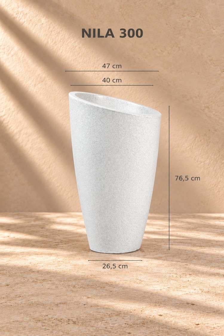 BOSTANN DEKORATİF SAKSI - NILA 300 - 64,5 LİTRE