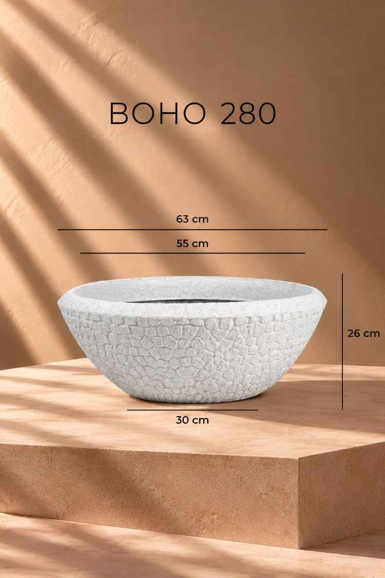 BOSTANN DEKORATİF SAKSI - BOHO 280 - 40 LİTRE