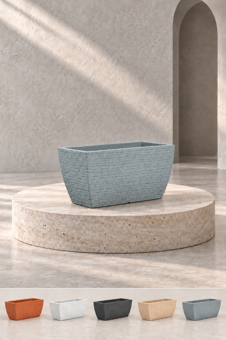 BOSTANN DEKORATİF SAKSI - KALINA 180 - 48 LİTRE