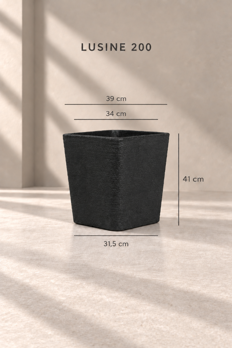 BOSTANN DEKORATİF SAKSI - LUSINE 200 - 47 LİTRE