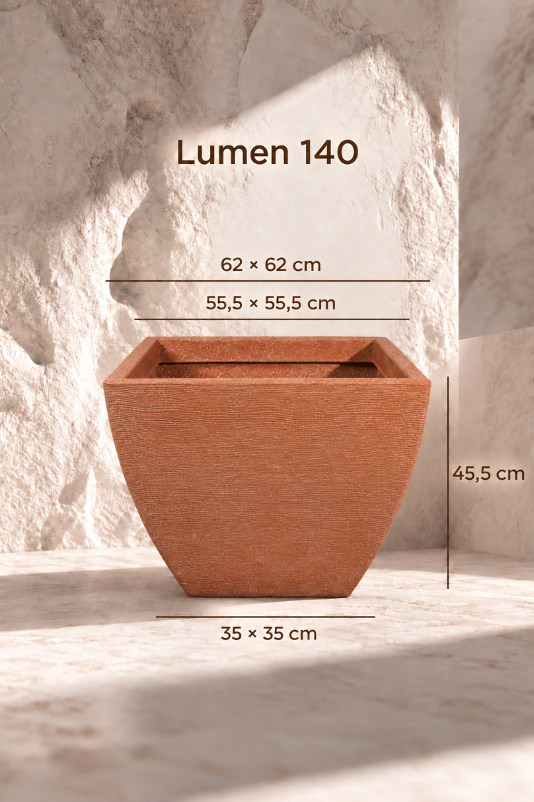 BOSTANN DEKORATİF SAKSI - LUMEN 140 - 125 LİTRE