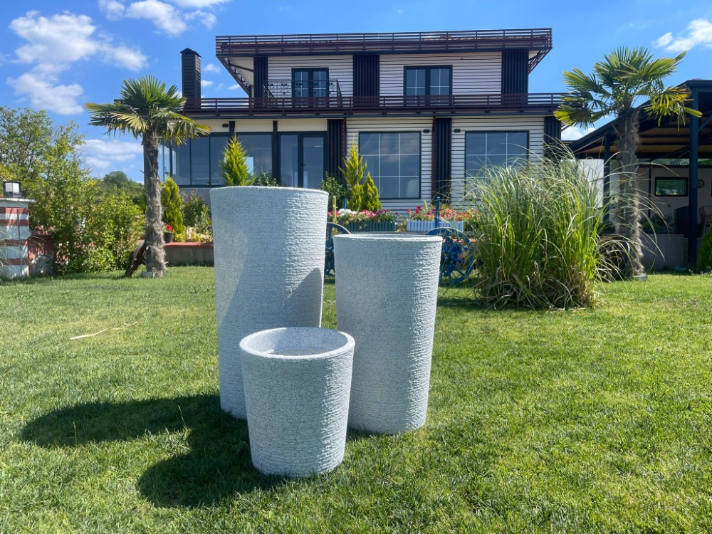 BOSTANN DEKORATİF SAKSI - LIVA 090 - 80 LİTRE