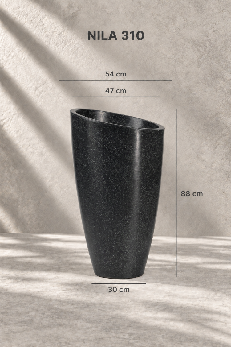 BOSTANN DEKORATİF SAKSI - NILA 310 - 77 LİTRE