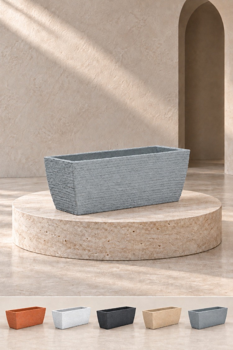 BOSTANN DEKORATİF SAKSI - KALINA 190 - 60 LİTRE