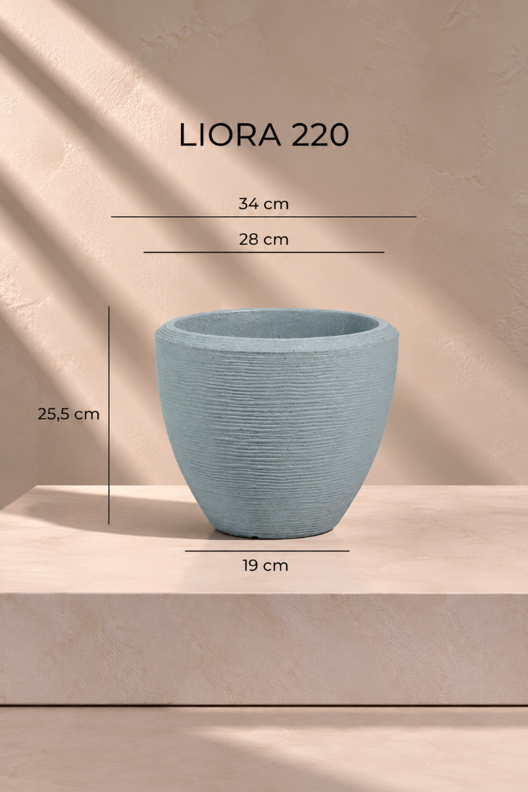 BOSTANN DEKORATİF SAKSI - LIORA 220 - 13 LİTRE
