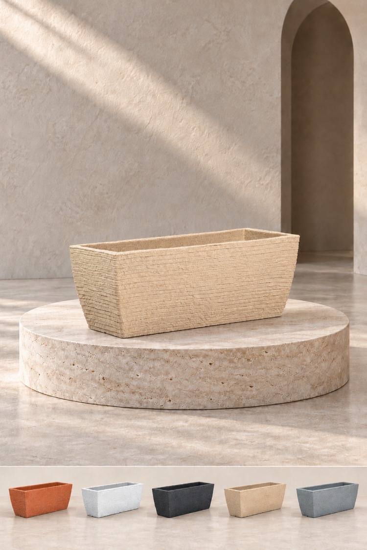 BOSTANN DEKORATİF SAKSI - KALINA 190 - 60 LİTRE