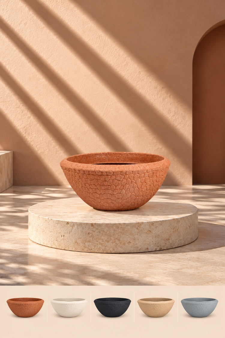 BOSTANN DEKORATİF SAKSI - BOHO 280 - 40 LİTRE