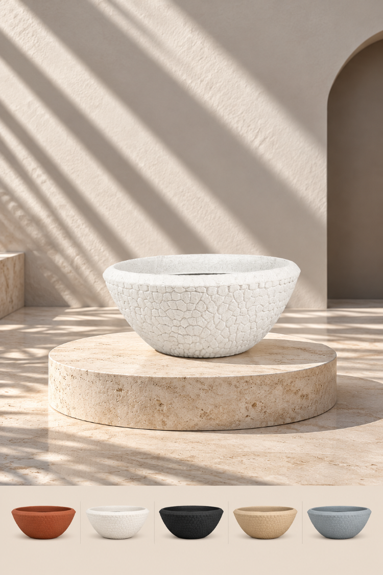 BOSTANN DEKORATİF SAKSI - BOHO 280 - 40 LİTRE