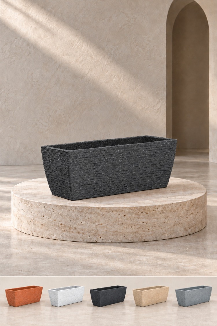 BOSTANN DEKORATİF SAKSI - KALINA 190 - 60 LİTRE