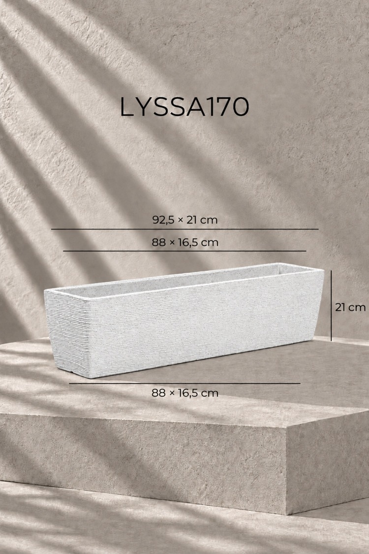 BOSTANN DEKORATİF SAKSI - LYSSA 170 - 27 LİTRE