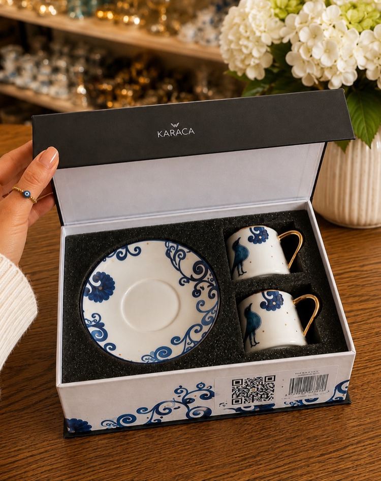 KARACA PASSORA 2’Lİ KAHVE FİNCAN SET