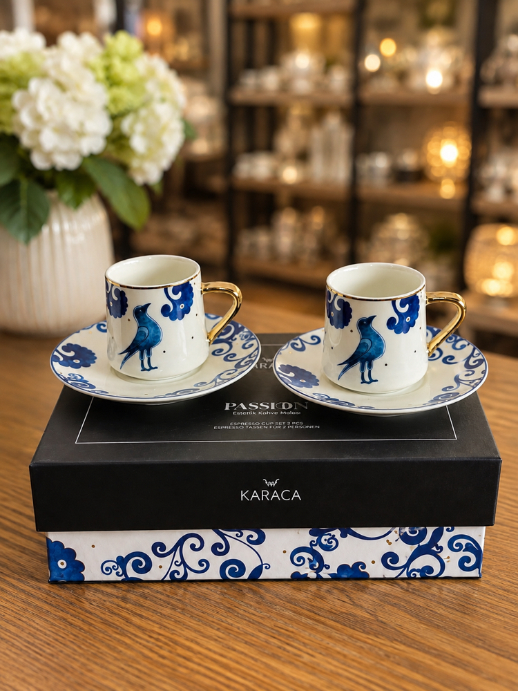 KARACA PASSORA 2’Lİ KAHVE FİNCAN SET