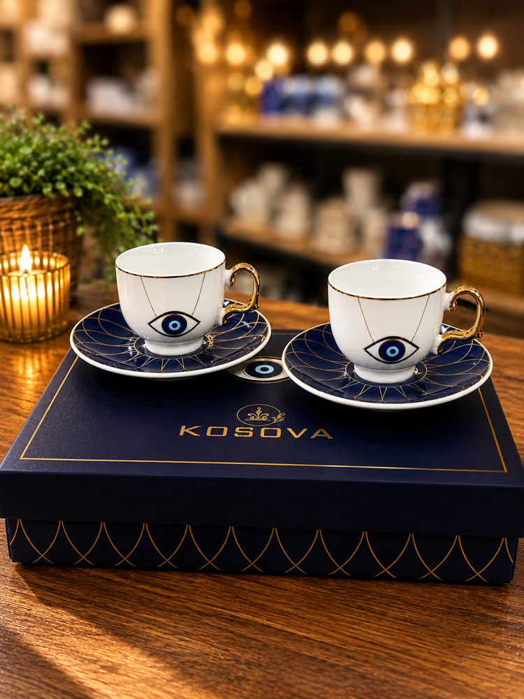 KOSOVA 2’Lİ KAHVE FİNCAN SET