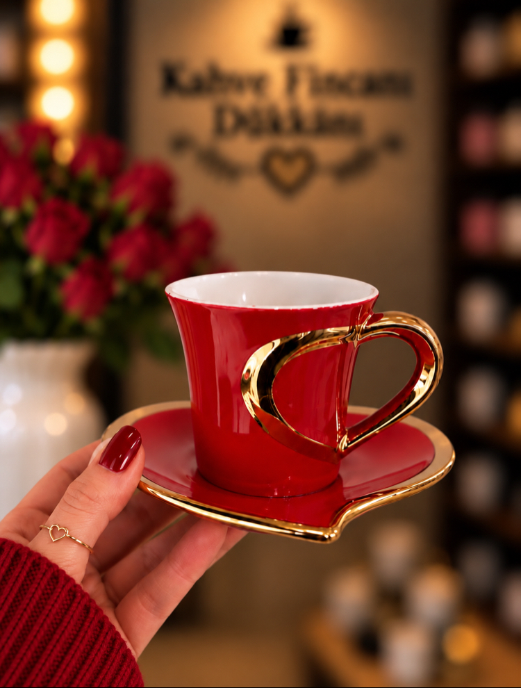 KARACA LOVE 2’Lİ FİNCAN SET