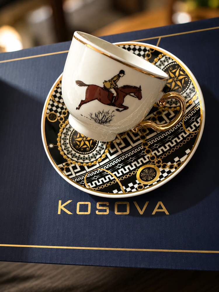 KOSOVA 6 KİŞİLİK KAHVE FİNCAN SET 