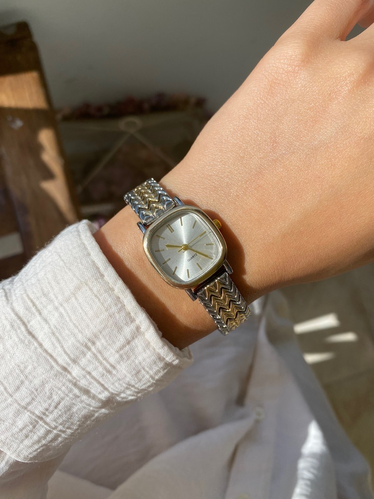Etnik Kordon Gold-Silver Saat