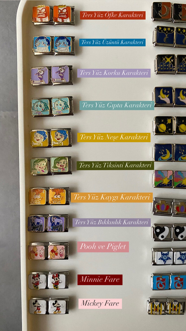 Nomination Charm Seçenekleri