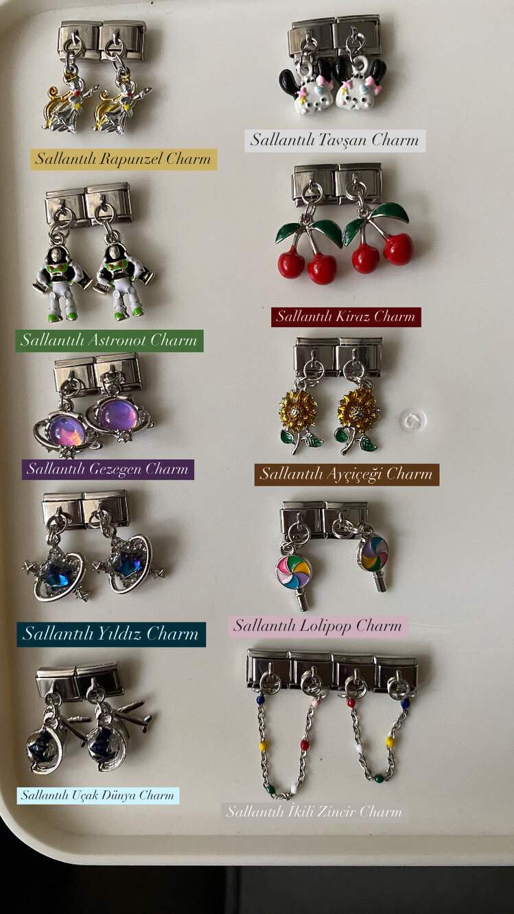Nomination Charm Seçenekleri