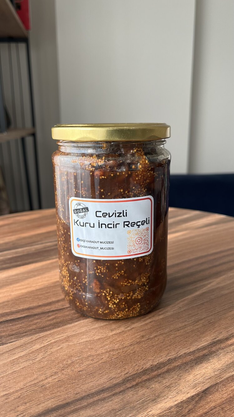Cevizli kuru incir reçeli(ATOM) 750 gr