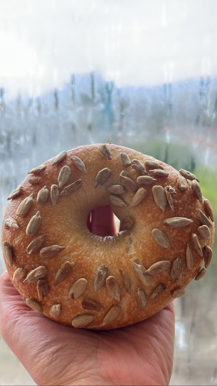 %100 ekşi mayalı Bagel