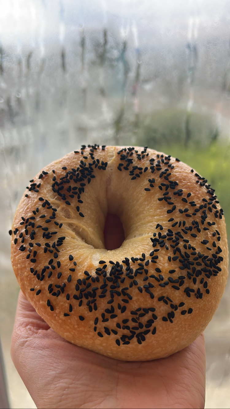 %100 ekşi mayalı Bagel
