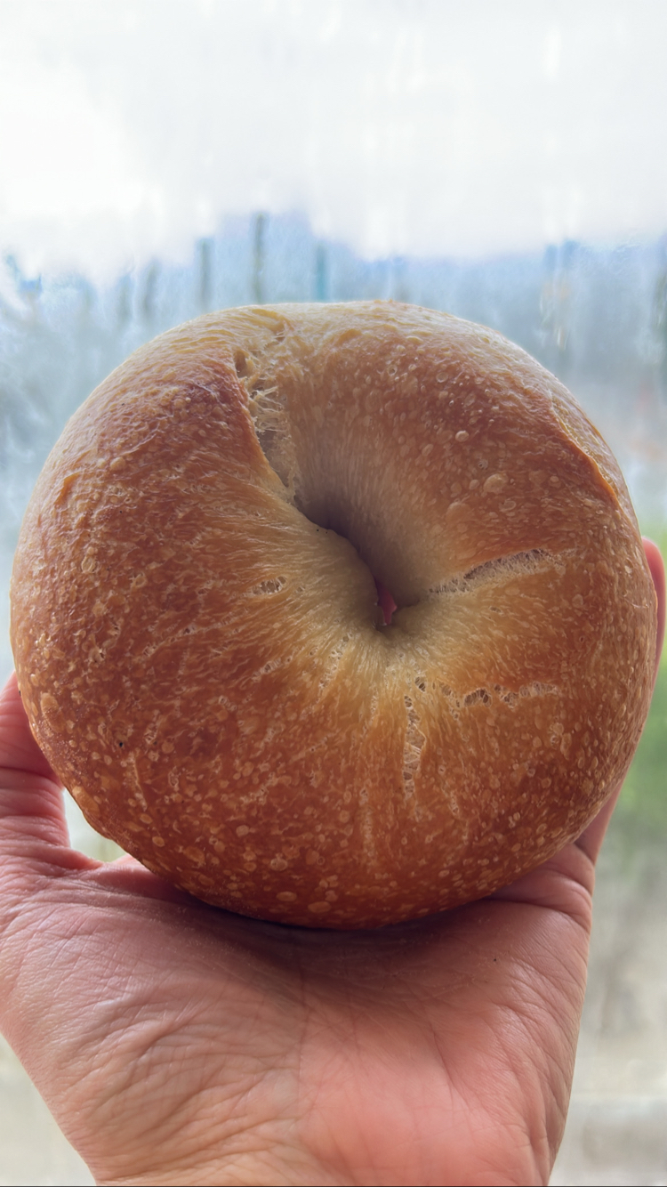 %100 ekşi mayalı Bagel