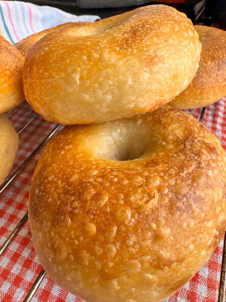 %100 ekşi mayalı Bagel