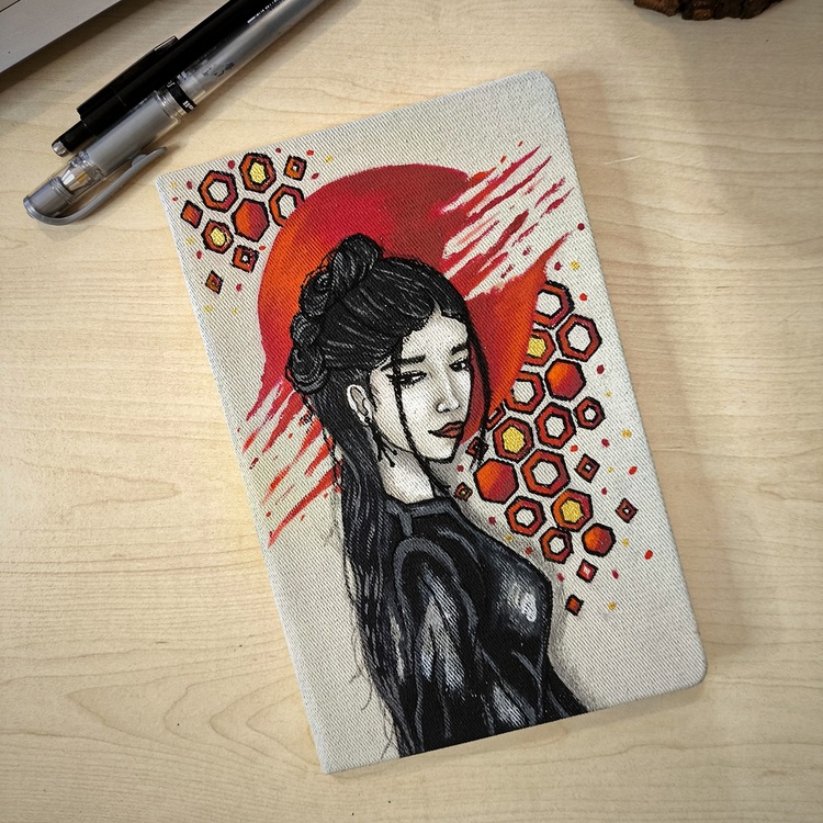 TP Geisha - El Çizimi A5 Defter