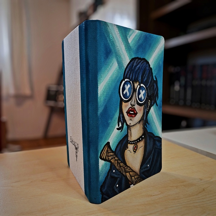 Blue XGirl - El Çizimi A5 Defter