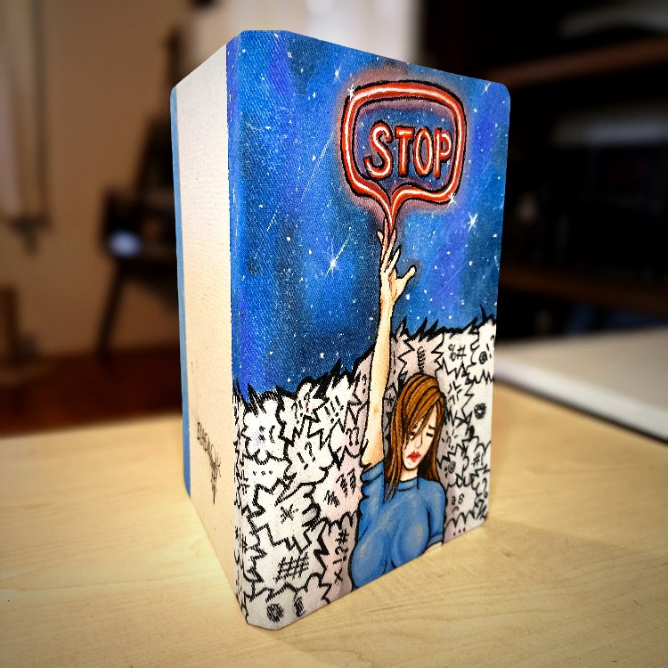 Stop! - El Çizimi A5 Defter