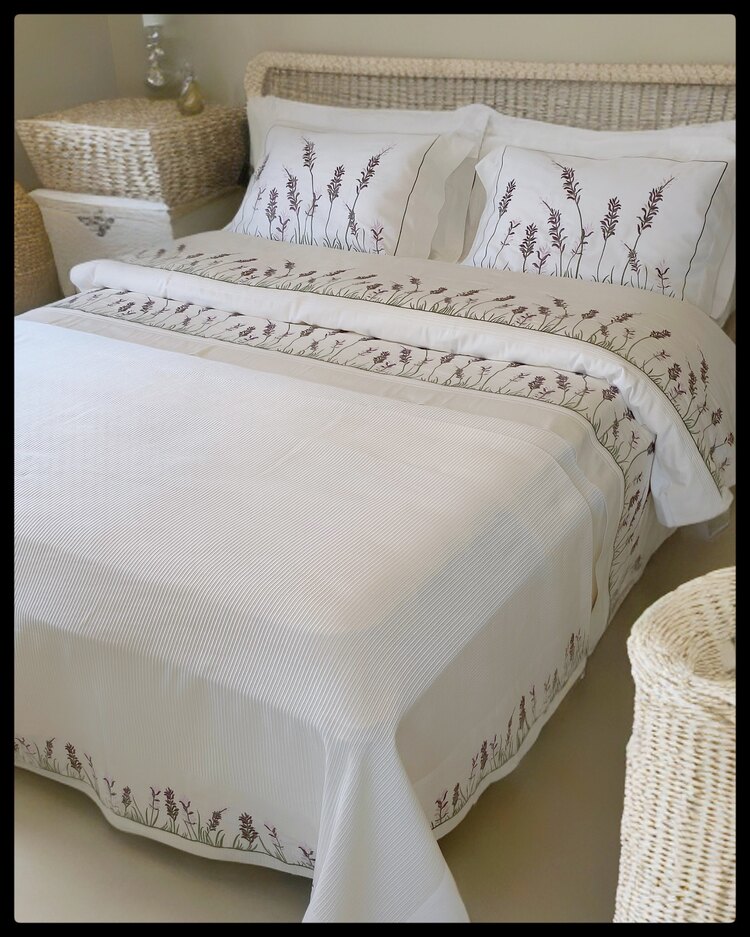 LAVANTA NEVRESİM PİKE SETİ