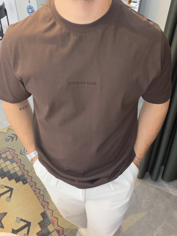 Premium Bisiklet Yaka Triko Tişört
