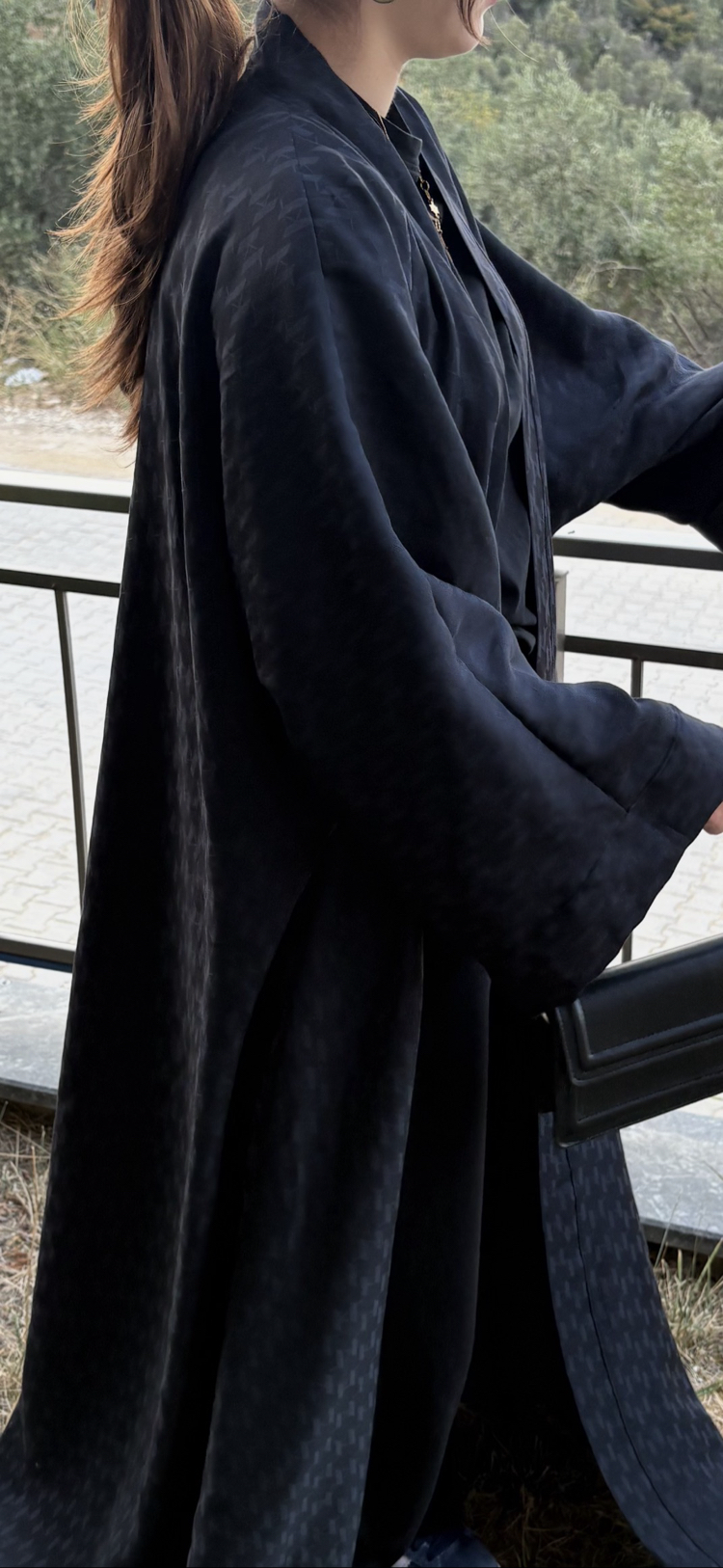 desenli abaya