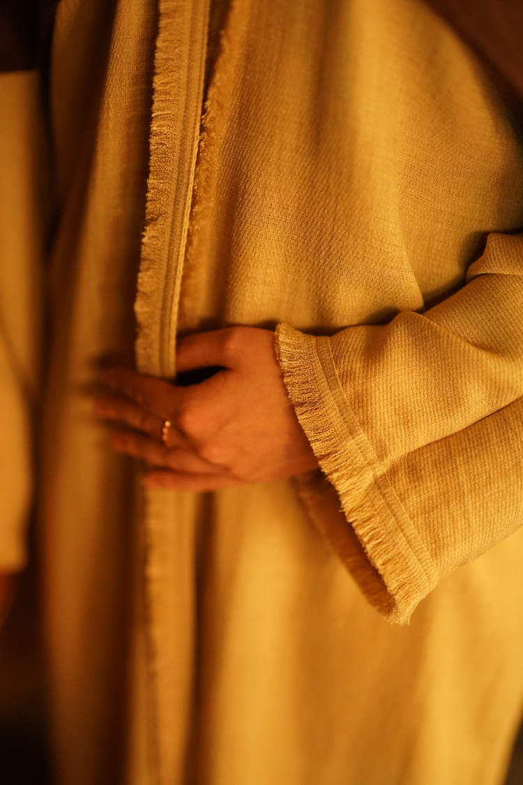 patı püsküllü abaya 