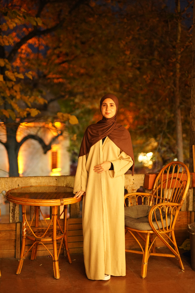 patı püsküllü abaya 