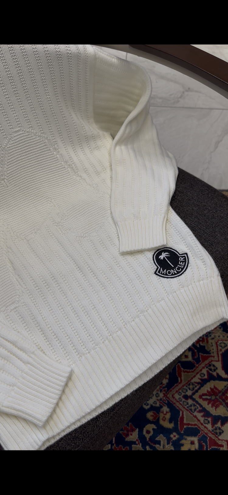 MONCLER ÖRME KUMAŞ TRİKO