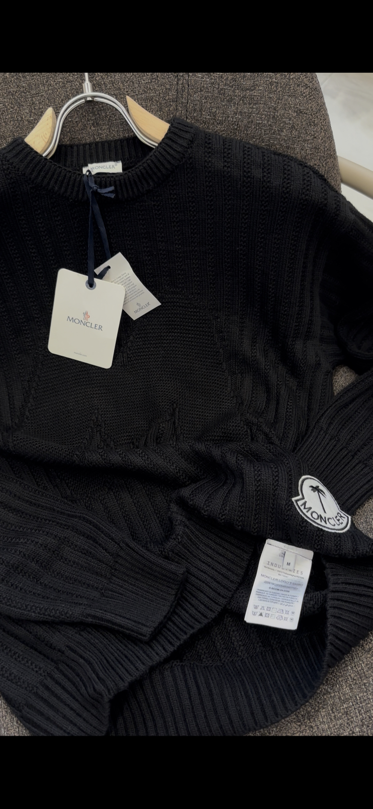MONCLER ÖRME KUMAŞ TRİKO