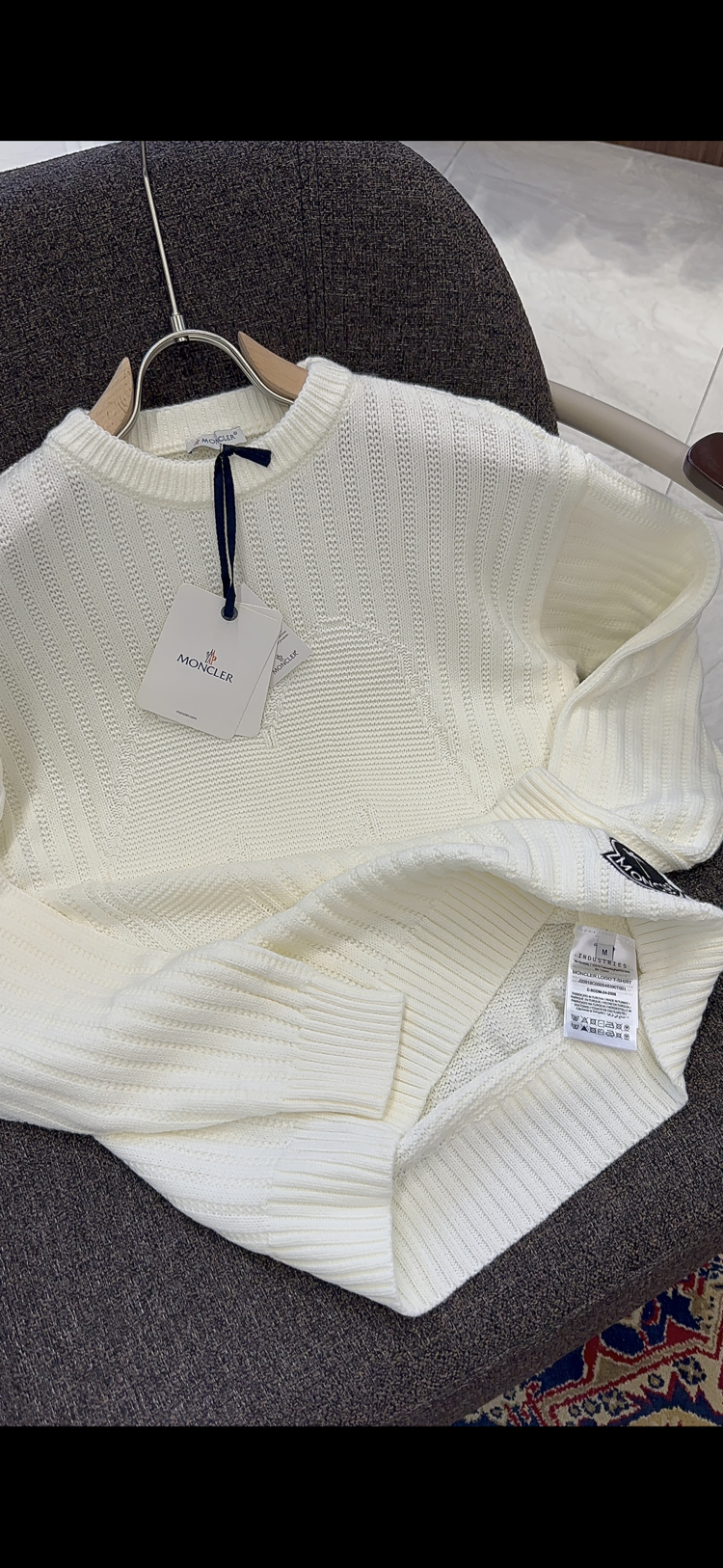 MONCLER ÖRME KUMAŞ TRİKO