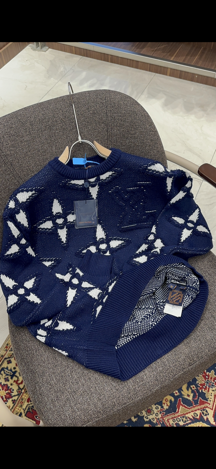 LOUIS VUITTON ÖRME KUMAŞ TRİKO