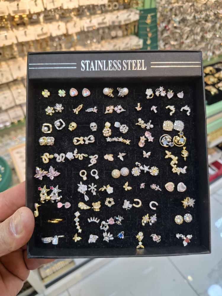 Tragus Küpe Çelik