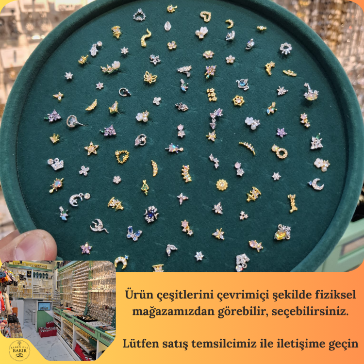 Tragus Küpe Çelik