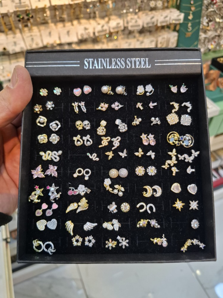 Tragus Küpe Çelik